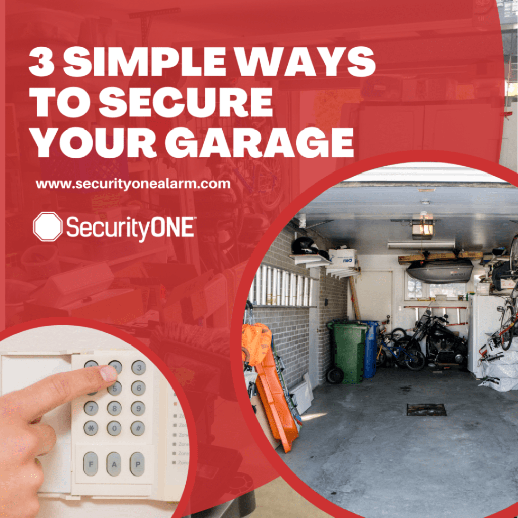 Three Simple ways to secure your garage - security one