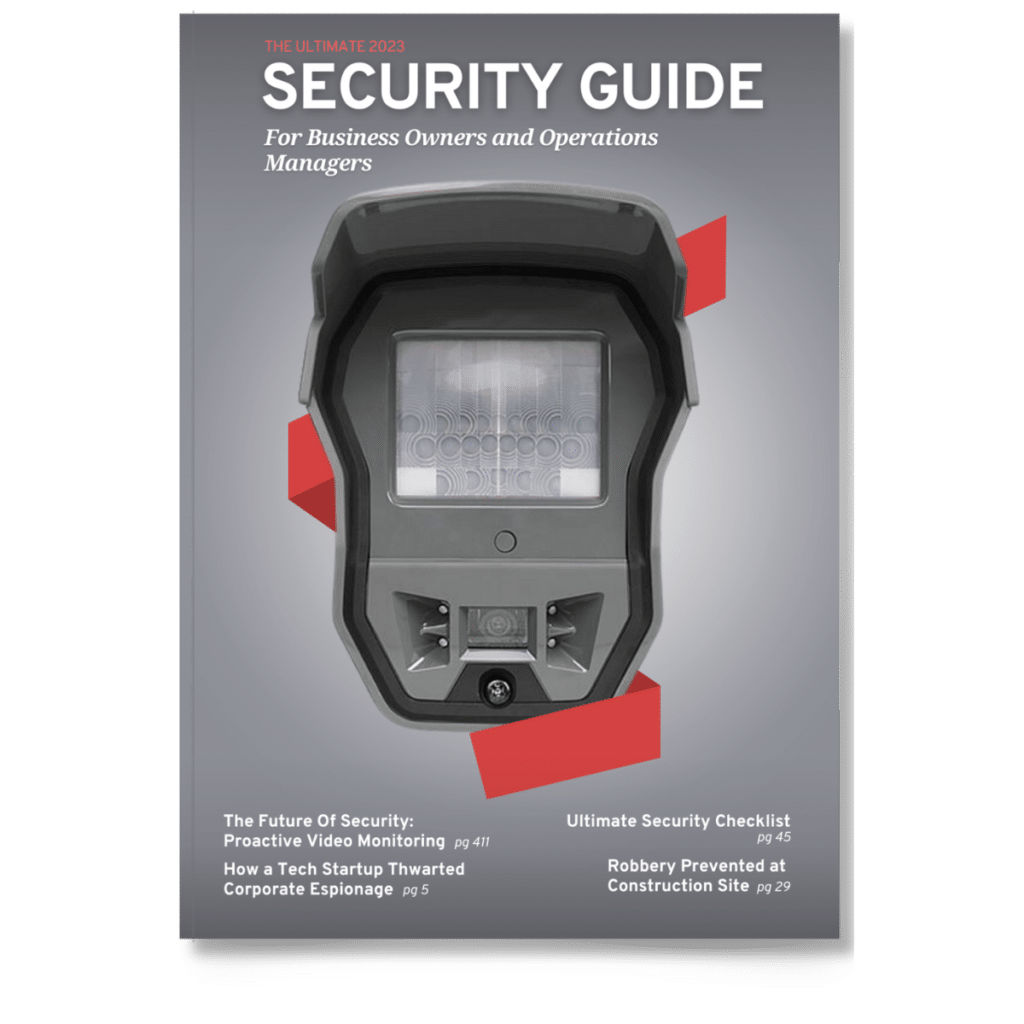 2023 Security Guide magazine mockup