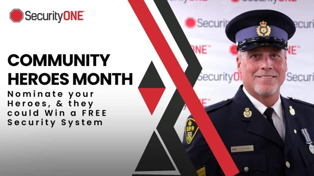 Community heroes month blog banner featuring officer scott