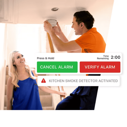 fire alarm monitoring by Security ONE